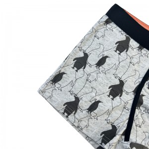 OEM Wholesale Plus Size Print Boxers ชุดชั้นในโพลีเอสเตอร์ที่ระบายอากาศได้