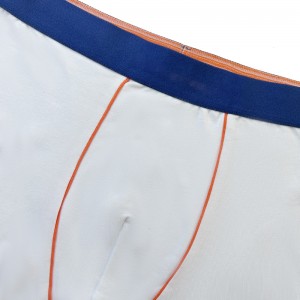 คริสต์มาสบุรุษคริสต์มาสพิมพ์กางเกงบ็อกเซอร์ 95% ฝ้าย 5% สแปนเด็กซ์พิมพ์ชุดชั้นในเซ็กซี่