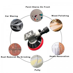 Sander Sander Automatic Sander Industrial Mechanical Sander 3/4/5/6 นิ้ว/square เครื่องขัด