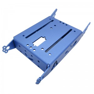 การประมวลผลแบบกำหนดเองของชิ้นส่วนโลหะแผ่นโลหะผสมอลูมิเนียมที่มีการตกแต่งแบบอะโนไดซ์