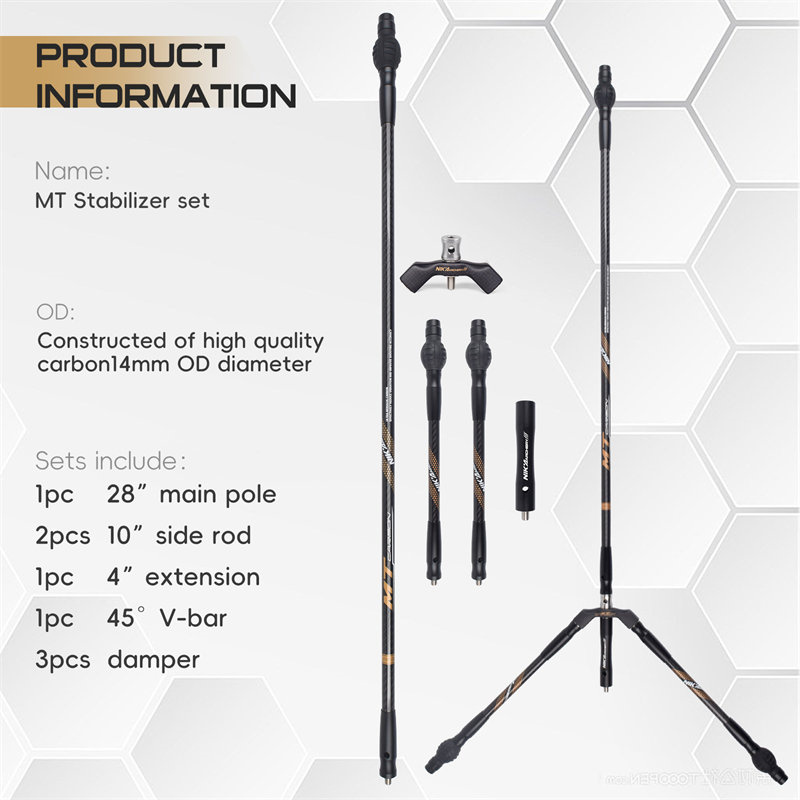 Nika Archery 240128 MT OD14MM สารคงตัวคาร์บอน