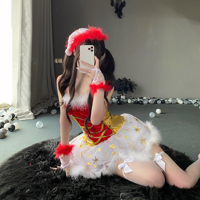 ใหม่ - ชุดคริสต์มาสสไตล์บวก - ขนาดสไตล์สำหรับยุโรปและอเมริกา เหมาะสำหรับปาร์ตี้คริสต์มาสสโมสร DS Performance Wear 101 ราคา:$89.99