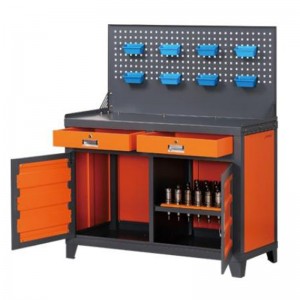 หนัก -หน้าที่ยื่นออกมา-ตู้เครื่องมือแพลตฟอร์ม