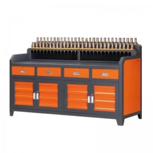 หนัก -หน้าที่ยื่นออกมา- ตู้เครื่องมือแพลตฟอร์ม