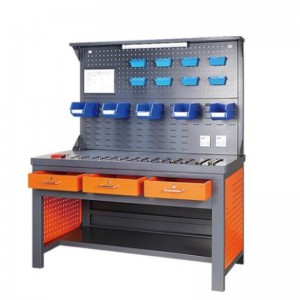 Workbench พร้อมแถบแสงและ backboard