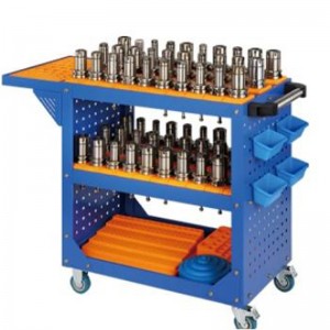 CNC Blue Perforated Tool Tool Cart