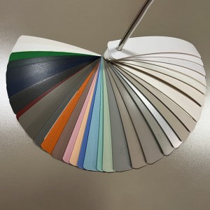 PVC Wood Grain Furniture Edge Banding Swatches