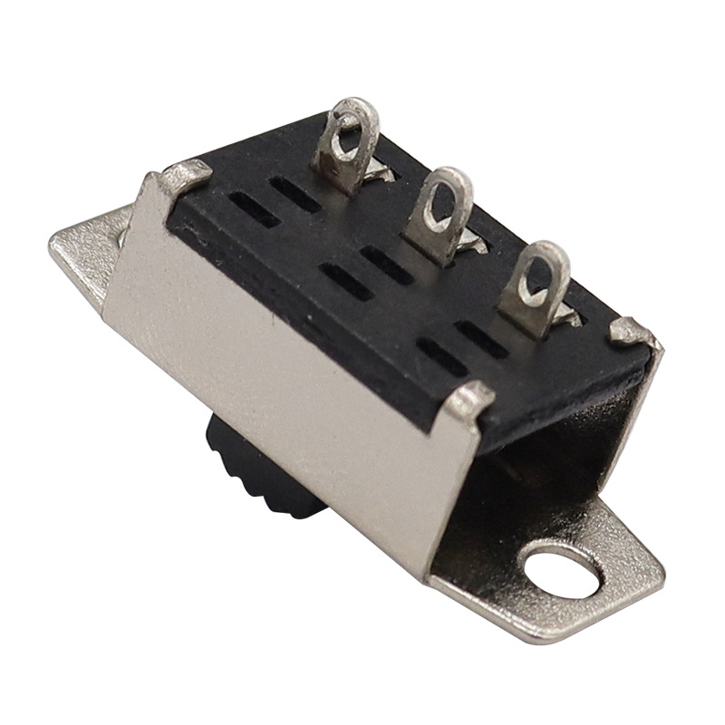 สลับสวิตช์ SS22G08 6-PIN 2P2 สวิตช์เลื่อนสำหรับแถบกระแสสูงของปืนสายไฟร้อน