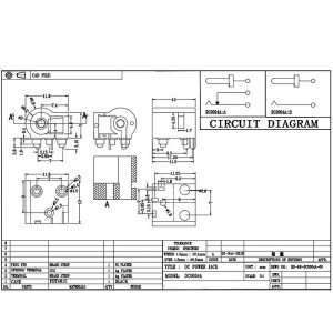 DC Socket DC-0004A ซ็อกเก็ตเครื่องใช้ในครัวเรือนขนาดเล็กสำหรับเครื่องกรองน้ำสอง-Pin Surface Mount Charget Charget
