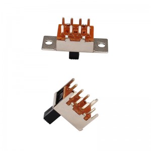 สวิตช์เลื่อน SS23H25 ของเล่นเครื่องใช้ไฟฟ้า, หูฟัง, อุปกรณ์เสียง, สวิตช์เลื่อนกระแสสูง, สวิตช์สไลด์แนวตั้ง