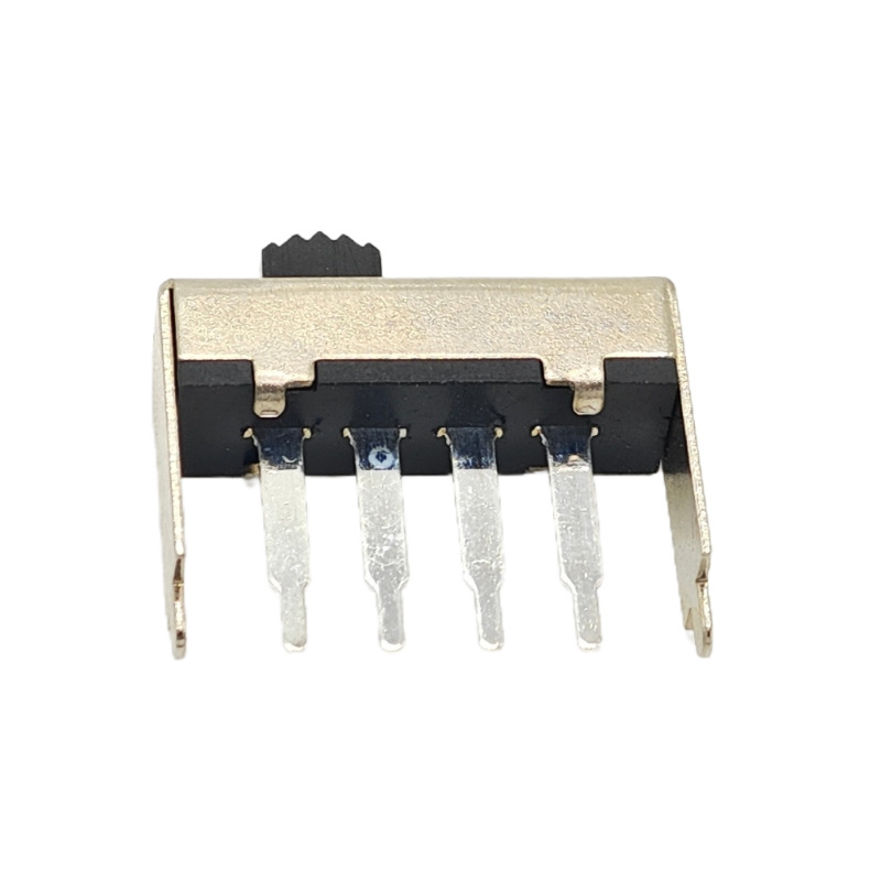 สวิตซ์เลื่อน SS13H02 สูง-สวิตช์ปัจจุบัน ปลั๊กแนวตั้ง 1P3T-ใน