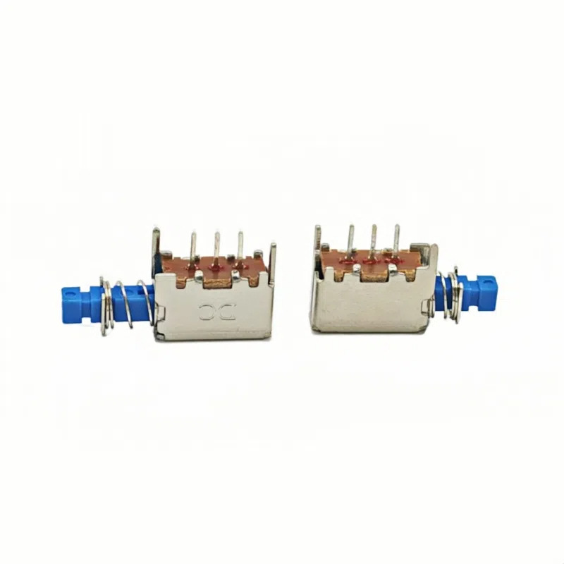 PS12E05 สวิตช์ปุ่มกด A05 คีย์เปียโนในตัว-ไม่ล็อค-ล็อคสวิตช์ไฟของเราเตอร์