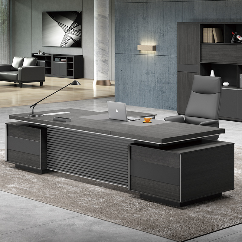 Modle DBT004 Dio Light Luxury Simple Modern Office Single Manager Desk Executiveโต๊ะคอมพิวเตอร์,สูง-สิ้นสุดโต๊ะผู้บริหารสำนักงาน